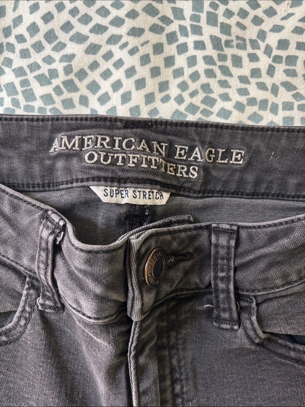 American Eagle Outfitters Black High Rise Jegging